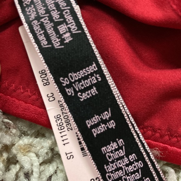 Victoria’s Secret So Obsessed Racerback Push-up Bra - 32D - Picture 6 of 8